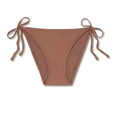 Outlet 🌟 Juniors' String Bikini Bottom - Xhilaration™ Brown 🔔 7 Outlet 🌟 Juniors' String Bikini Bottom - Xhilaration™ Brown 🔔 - Image 5