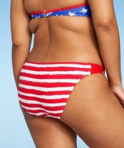 Best reviews of 👏 Juniors' Scarf Tab Bikini Bottom - Xhilaration™ Red/White Stripe 💯 -Swimsuits Official Site unnamed file 2872