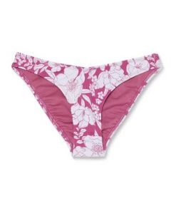 Cheap 🔔 Juniors' Ribbed Cheeky High V-Leg Bikini Bottom - Xhilaration™ Berry Pink Floral Print 🧨 -Swimsuits Official Site unnamed file 2884