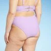 Coupon ✔️ Juniors' Plus Size High Leg High Waist Bikini Bottom - Xhilaration™ Lilac Purple 😀 -Swimsuits Official Site unnamed file 2941