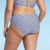 Coupon 🎁 Juniors' Plus Size Cheeky Hipster Bikini Bottom - Xhilaration™ Navy/White Stripe ✨ -Swimsuits Official Site unnamed file 2984
