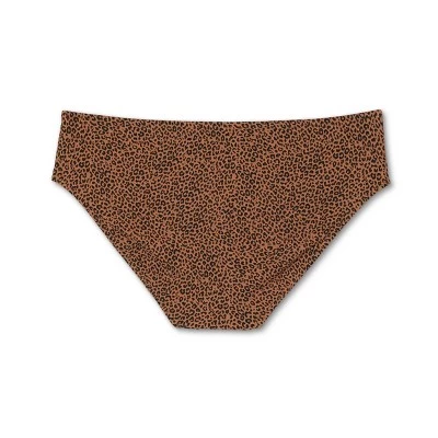 Wholesale 💯 Juniors' Plus Size Ribbed Cheeky Hipster Bikini Bottom - Xhilaration™ Brown ✨ 6 Wholesale 💯 Juniors' Plus Size Ribbed Cheeky Hipster Bikini Bottom - Xhilaration™ Brown ✨ - Image 4