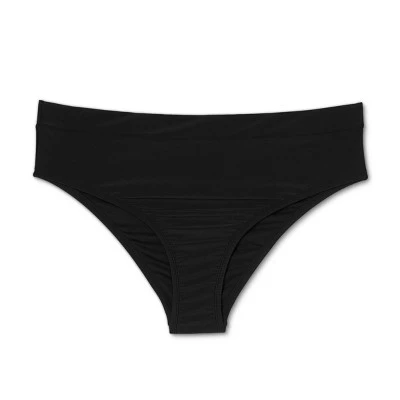 Deals 🛒 Juniors' Plus Size High Leg High Waist Bikini Bottom - Xhilaration™ Black 👍 5 Deals 🛒 Juniors' Plus Size High Leg High Waist Bikini Bottom - Xhilaration™ Black 👍 - Image 3