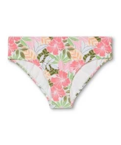 Hot Sale 🔥 Juniors' Plus Size Hipster Bikini Bottom - Xhilaration™ Multi Tropical Print 🎉 -Swimsuits Official Site unnamed file 3050