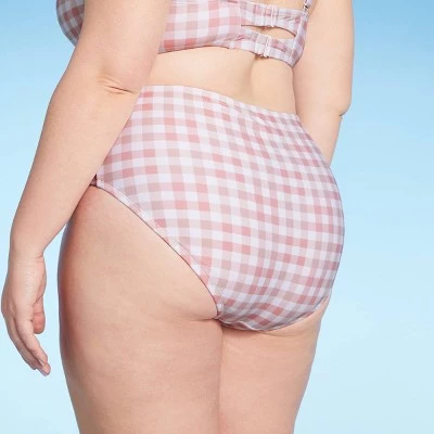 Discount 😀 Women's Plus Size Spring it on Me High Waist Bikini Bottom - Kona Sol™ Pink ✔️ 3 Discount 😀 Women's Plus Size Spring it on Me High Waist Bikini Bottom - Kona Sol™ Pink ✔️