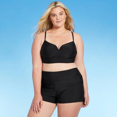 Promo ๐ Women's Plus Size Swim Boyshorts - Kona Solโข Black ๐ 4 Promo ๐ Women's Plus Size Swim Boyshorts - Kona Solโข Black ๐ - Image 2