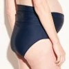 Outlet ⭐ Maternity Foldover Swim Bottoms - Isabel Maternity by Ingrid & Isabel™ Navy XL 🔥 -Swimsuits Official Site unnamed file 3104