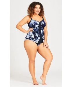 Discount 🛒 AVENUE | Tie Dye Swim Brief - navy 🔥 -Swimsuits Official Site unnamed file 3156