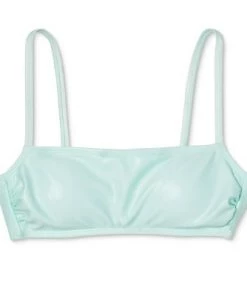 Brand new ✨ Juniors' Shiny Bralette Bikini Top - Xhilaration™ Light Blue 🧨 18 Brand new ✨ Juniors' Shiny Bralette Bikini Top - Xhilaration™ Light Blue 🧨 -Swimsuits Official Site unnamed file 3198