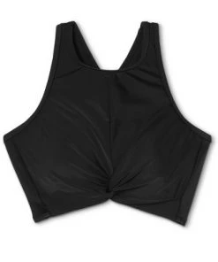 Cheapest 💯 Women's Longline Twist Bikini Top - Kona Sol™ Black 🤩 -Swimsuits Official Site unnamed file 3276