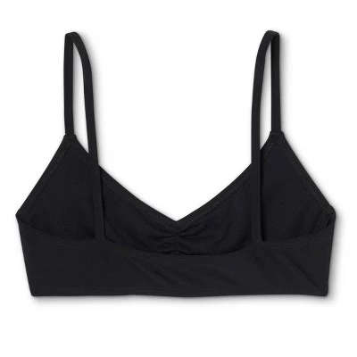 Wholesale 🎁 Juniors' Cinch-Front Bralette Bikini Top - Xhilaration™ Black 🌟 8 Wholesale 🎁 Juniors' Cinch-Front Bralette Bikini Top - Xhilaration™ Black 🌟 - Image 6