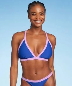 Deals 💯 Juniors' Stitched Trim Triangle Bikini Top - Xhilaration™ Cobalt 👍 27 Deals 💯 Juniors' Stitched Trim Triangle Bikini Top - Xhilaration™ Cobalt 👍 -Swimsuits Official Site unnamed file 3488
