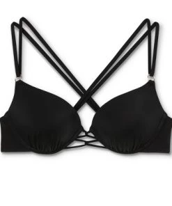 Cheapest 💯 Women's Push-Up Double Strap Bikini Top - Shade & Shore™ White ⭐ -Swimsuits Official Site unnamed file 3493