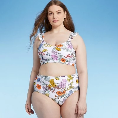 Best deal ❤️ Women's Over the Shoulder Ruffle Bikini Top - Kona Sol™ Multi 🎉 18 Best deal ❤️ Women's Over the Shoulder Ruffle Bikini Top - Kona Sol™ Multi 🎉 - Image 16