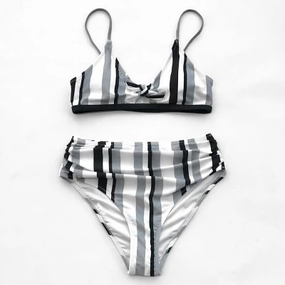 Flash Sale ๐ Women's Stripe Bowknot Shirred Bikini Swimsuit Set-Cupshe ๐ฅ 4 Flash Sale ๐ Women's Stripe Bowknot Shirred Bikini Swimsuit Set-Cupshe ๐ฅ - Image 2