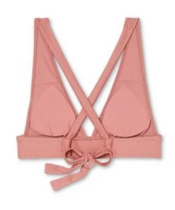 Best deal 😀 Juniors' Textured Tall Triangle Bikini Top - Xhilaration™ Mauve ⌛ -Swimsuits Official Site unnamed file 3567
