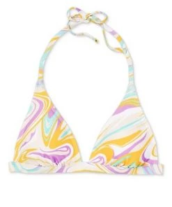 Buy 🤩 Juniors' Triangle Bikini Top - Xhilaration™ Blue Swirl Print 🤩 -Swimsuits Official Site unnamed file 3586