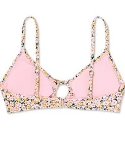 Buy ⭐ Women's Keyhole Bralette Bikini Top - Shade & Shore™ Yellow Floral ❤️ -Swimsuits Official Site unnamed file 3664