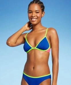 Best Pirce 💯 Juniors' Colorblock Underwire Bikini Top - Xhilaration™ Multi Neon 🎁 -Swimsuits Official Site unnamed file 3789
