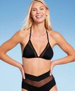 Buy 👏 Women's Mesh Triangle Bikini Top - Shade & Shore™ Black 🌟 21 Buy 👏 Women's Mesh Triangle Bikini Top - Shade & Shore™ Black 🌟 -Swimsuits Official Site unnamed file 3838