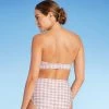 Hot Sale 🎉 Women's Checked Bandeau Tie-Front Bikini Top - Kona Sol™ Blush 🛒 -Swimsuits Official Site unnamed file 3849