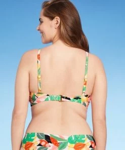 Cheapest 🛒 Women's V-Neck Knot Bikini Top - Kona Sol™ Multi ✨ -Swimsuits Official Site unnamed file 3864