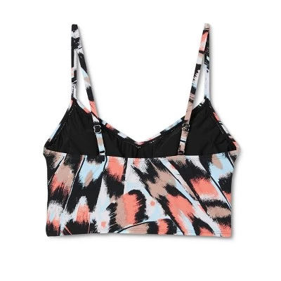 Promo π Women's V-Neck Tank Bikini Top - Sea Angel White Tropical Print π 8 Promo π Women's V-Neck Tank Bikini Top - Sea Angel White Tropical Print π - Image 6