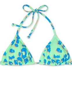 Top 10 ✔️ Juniors' String Triangle Bikini Top - Xhilaration™ Mint Green Animal Print 🤩 -Swimsuits Official Site unnamed file 3901