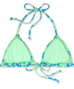 Top 10 ✔️ Juniors' String Triangle Bikini Top - Xhilaration™ Mint Green Animal Print 🤩 -Swimsuits Official Site unnamed file 3902