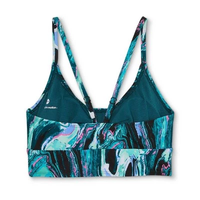 Best deal ⌛ Women's Longline Bikini Top - All in Motion™ Marble Print 😍 8 Best deal ⌛ Women's Longline Bikini Top - All in Motion™ Marble Print 😍 - Image 6