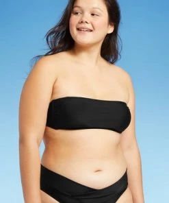 Brand new ❤️ Juniors' Bandeau Bikini Top - Xhilaration™ Pink 🤩 -Swimsuits Official Site unnamed file 3950