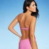 Best deal 💯 Juniors' Textured U-Wire Bandeau Bikini Top - Xhilaration™ Pink 😀 -Swimsuits Official Site unnamed file 3954