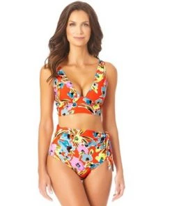 Coupon 🔥 Anne Cole - Women's Halter Bikini Top 🌟 -Swimsuits Official Site unnamed file 4136