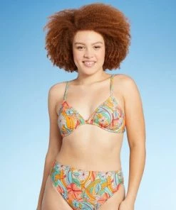 Cheap 🎁 Juniors' Underwire Bikini Top - Xhilaration™ Floral Print 🔥 -Swimsuits Official Site unnamed file 4277