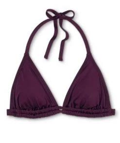 Promo 🧨 Women's Double Strap Triangle Bikini Top - Kona Sol™ Atlantic Burgundy 🌟 -Swimsuits Official Site unnamed file 4383