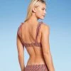 New 🧨 Women's Light Lift Square Neck Shoulder Tie Bralette Bikini Top - Shade & Shore™ Multi Stripe 🔔 -Swimsuits Official Site unnamed file 4419