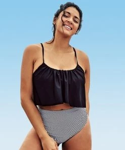 Promo ⌛ Women's Ruffled Plus Size Bikini with High- Waisted Bottom - Cupshe 🎉 13 Promo ⌛ Women's Ruffled Plus Size Bikini with High- Waisted Bottom - Cupshe 🎉 -Swimsuits Official Site unnamed file 444