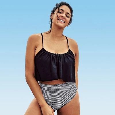 Promo ⌛ Women's Ruffled Plus Size Bikini with High- Waisted Bottom - Cupshe 🎉 9 Promo ⌛ Women's Ruffled Plus Size Bikini with High- Waisted Bottom - Cupshe 🎉 - Image 7