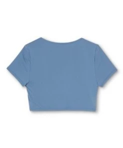 Discount ✨ Women's Tunnel Front Sleeve Bikini Top - Kona Sol™ Mudstone Blue 😀 -Swimsuits Official Site unnamed file 4465