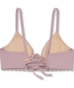 Brand new 🔥 Women's Longline Crochet Detail Bikini Top - Shade & Shore™ Mauve 🤩 -Swimsuits Official Site unnamed file 4506