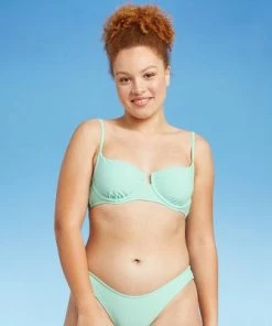 Hot Sale 🎁 Juniors' Underwire Bikini Top - Xhilaration™ Light Yellow 😀 -Swimsuits Official Site unnamed file 4601