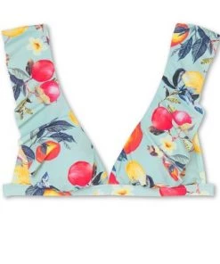 Budget 💯 Women's Soft Ruffle Bralette Bikini Top - Kona Sol™ Sage Green 🔔 -Swimsuits Official Site unnamed file 4609