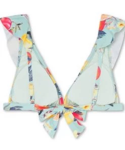 Budget 💯 Women's Soft Ruffle Bralette Bikini Top - Kona Sol™ Sage Green 🔔 -Swimsuits Official Site unnamed file 4610