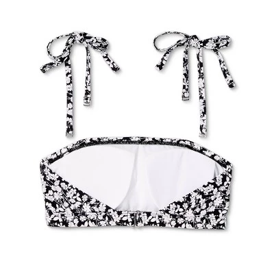 Flash Sale 🧨 Women's Shoulder Tie Bandeau Bikini Top - Kona Sol™ Black/White 😍 8 Flash Sale 🧨 Women's Shoulder Tie Bandeau Bikini Top - Kona Sol™ Black/White 😍 - Image 6