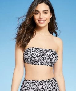 Flash Sale 🧨 Women's Shoulder Tie Bandeau Bikini Top - Kona Sol™ Black/White 😍 23 Flash Sale 🧨 Women's Shoulder Tie Bandeau Bikini Top - Kona Sol™ Black/White 😍 -Swimsuits Official Site unnamed file 4716