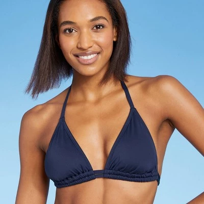 Wholesale ✔️ Women's Double Strap Bralette Bikini Top - Kona Sol™ Oxford Blue 🧨 4 Wholesale ✔️ Women's Double Strap Bralette Bikini Top - Kona Sol™ Oxford Blue 🧨 - Image 2