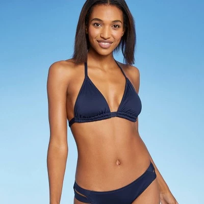 Wholesale ✔️ Women's Double Strap Bralette Bikini Top - Kona Sol™ Oxford Blue 🧨 12 Wholesale ✔️ Women's Double Strap Bralette Bikini Top - Kona Sol™ Oxford Blue 🧨 - Image 10
