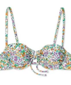 Top 10 🧨 Juniors' Tie-Front Underwire Bikini Top - Xhilaration™ Multi Floral Print ⭐ -Swimsuits Official Site unnamed file 4847