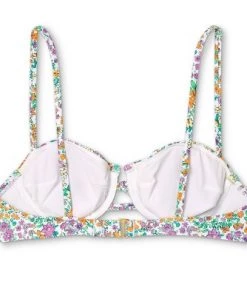 Top 10 🧨 Juniors' Tie-Front Underwire Bikini Top - Xhilaration™ Multi Floral Print ⭐ -Swimsuits Official Site unnamed file 4848