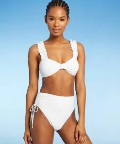 Cheap 😍 Women's Ruffle Strap Bikini Top - Sea Angel White 🌟 23 Cheap 😍 Women's Ruffle Strap Bikini Top - Sea Angel White 🌟 -Swimsuits Official Site unnamed file 4865